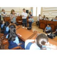 3er. grado en el Palacio Municipal